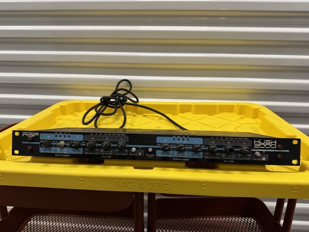 RSP HUSH 2000 2-Ch Noise Reduction / Expander 1U Rack w/ Stereo Link